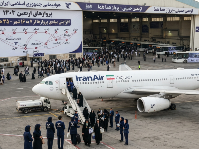 افزایش مبادی پروازهای اربعین